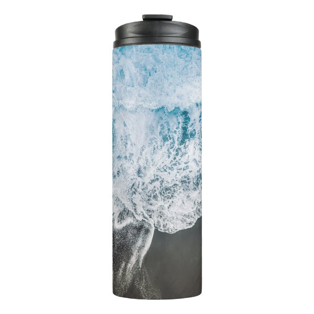 Termo Resumen De Vibes De Playa Elegante (Anverso)