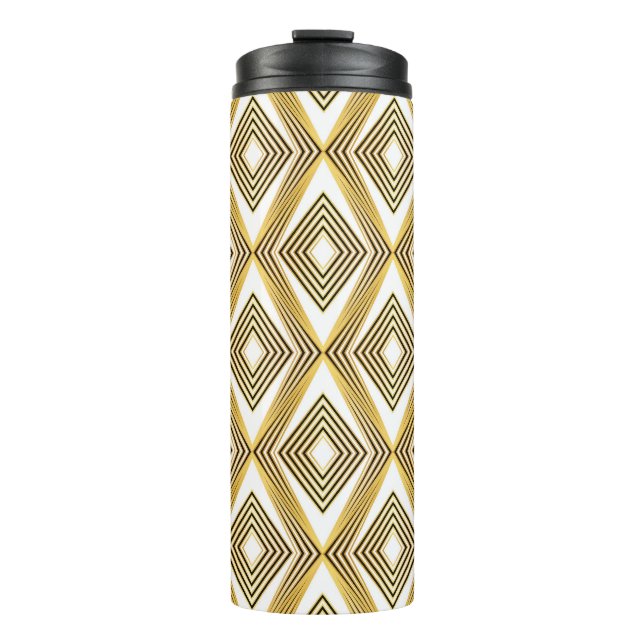 Termo Resumen Fondo geométrico Art Deco (Anverso)