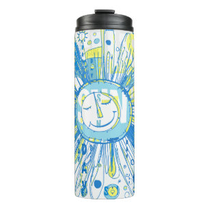 Termo Resumen Happy Whimsical Sun Word Art