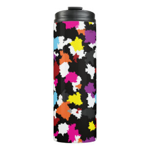 Termo Resumen irregular de color negro