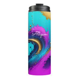 Termo Resumen líquido dinámico, nombre de guión blanco