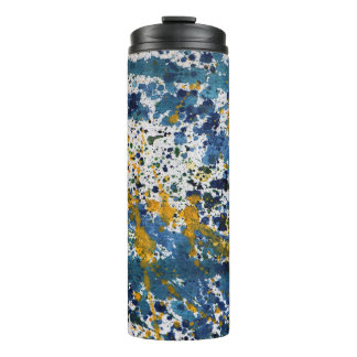 Termo Resumen Paint Splashed Artistic Splashes