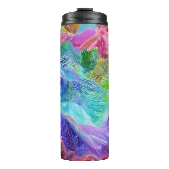 Termo Resumen vibrante de la montaña de cristal (Anverso)