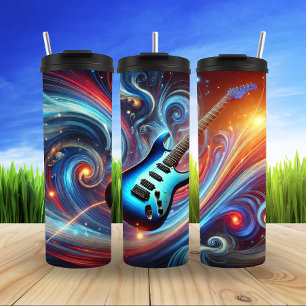 Termo Resumen vibrante Sinfonía de guitarra eléctrica