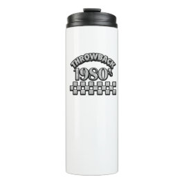 Termo Retorno de los años 1980 texturizado