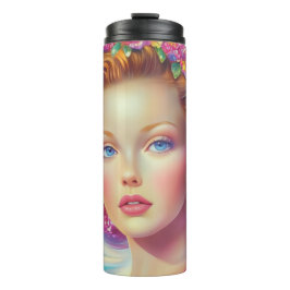 Termo Retrato etéreo de la corona