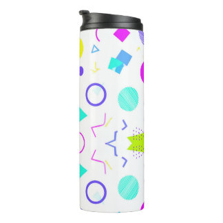 Termo Retro 80s Memphis Geometric Pattern
