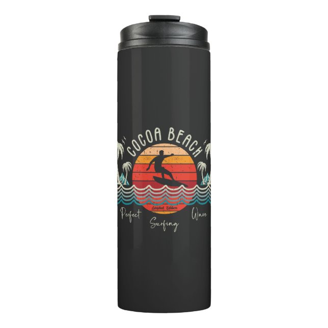 Termo Retro Cocoa Beach (Anverso)