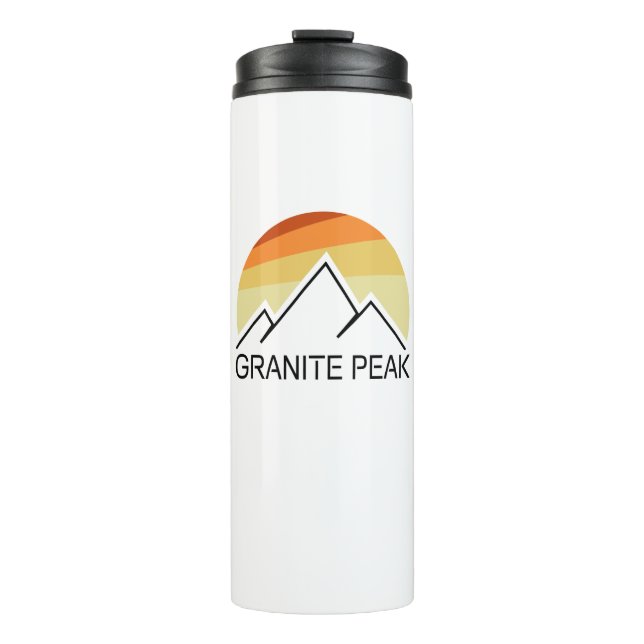 Termo Retro de granito en Montana (Anverso)