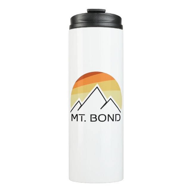 Termo Retro de Mount Bond New Hampshire (Anverso)
