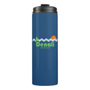Termo Retro del parque nacional de Denali