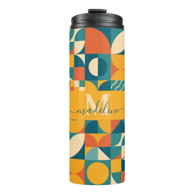Termo Retro Geométrico Personalizado (Anverso)