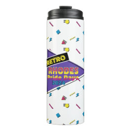 Termo Retro Rhodes Pride Days 2024 Thermal Tumbler