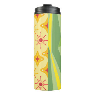 Termo Retro Sunshine Patterns – Bold Colorful 