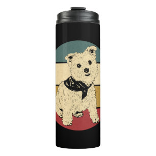 Termo Retro West Highland Terrier