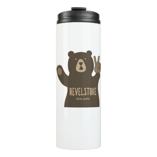 Termo Revelstoke British Columbia Peace Bear (Anverso)