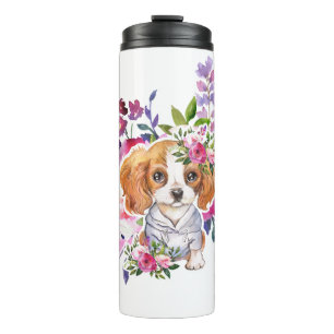 Termo Rey Carlos Español con Tumbler Termal de Flores