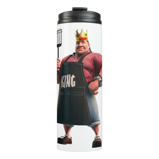 Termo Rey de la Parrilla  (Anverso)