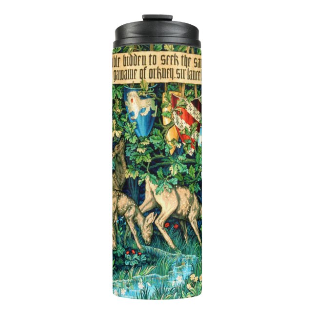 Termo Rey Medieval Arthur William Morris (Anverso)