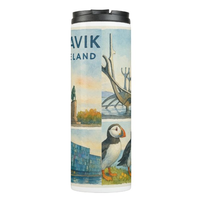 Termo Reykjavik Islandia multivista  (Reverso)