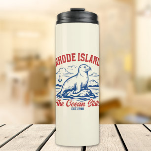 Termo Rhode Island Nature Scene – Seal & Sea Design