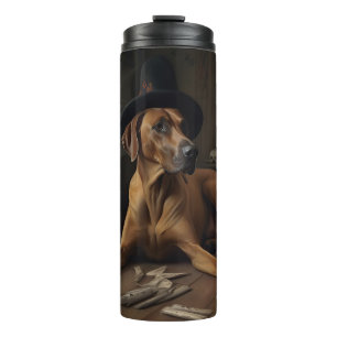 Termo Rhodesia Ridgeback Pumpkins Halloween Scary