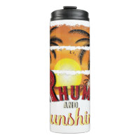 Rhum and Sunshine, palmeras Naranjas de verano