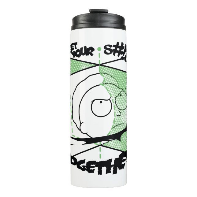 Termo RICK AND MORTY™ | ¡Consigue tu S#!t Juntos! (Anverso)