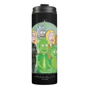 Termo Rick y Morty Family Graphic