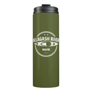 Termo Río Allagash Maine Kayak