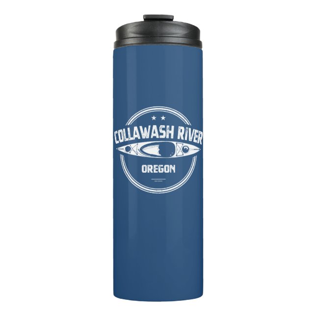 Termo Río Collawash Oregon Kayak (Anverso)