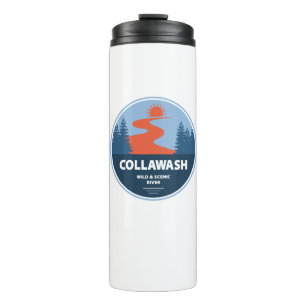 Termo Río Collawash Salvaje y Escénico Oregon