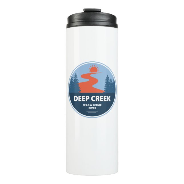 Termo Río Idaho, Deep Creek Wild And Scenic River (Anverso)