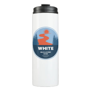 Termo Río Oregón blanco salvaje y escénico