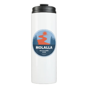 Termo Río Silvestre Y Escenario De Molalla