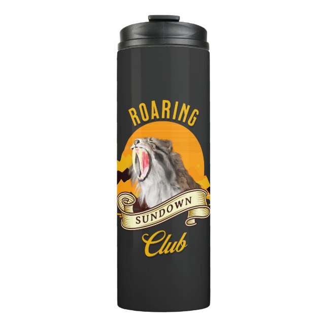 Termo Roaring Sundown Club Sabertooth Tiger (Anverso)