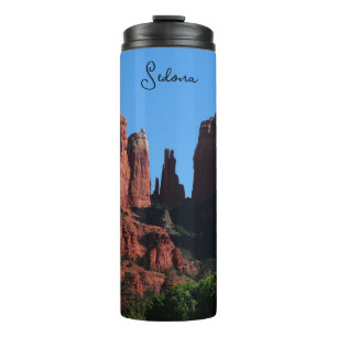 Termo Roca de la Catedral en el Monumento Sedona Arizona
