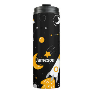 Termo Roca espacial Stars Moon Night Sky