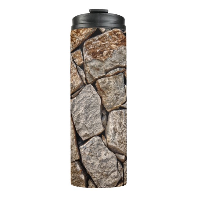 Termo Rocas de mampostería de piedras de pared (Anverso)