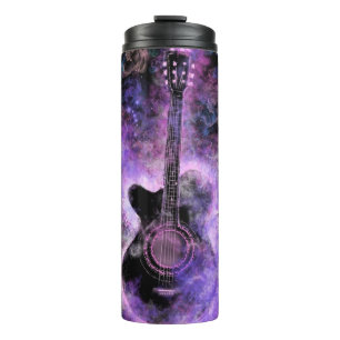 Termo Rock and Roll Guitar Music Thermal Tumbler