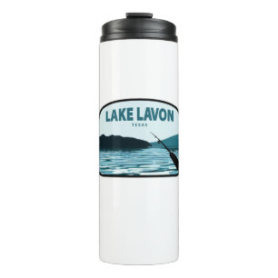 Termo Rod de pesca del lago Lavon Texas