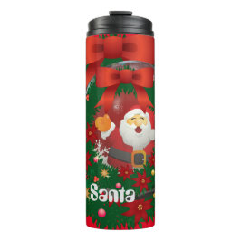Termo (Rojo) regalo de agradecimiento de Santa Claus