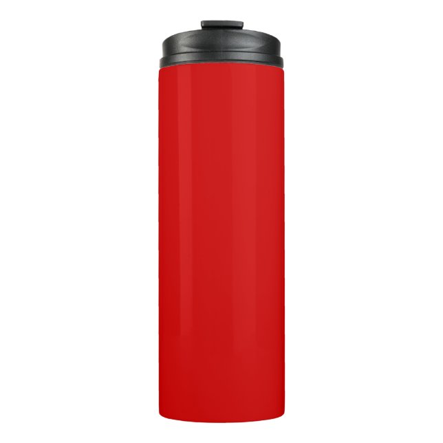 Termo Rojo sólido de fiesta  (Anverso)