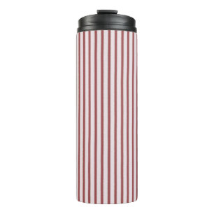 Termo Rojos Rayas Rosa Rubor Navidad