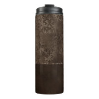 Romance bronce de medianoche | Damasco satinado