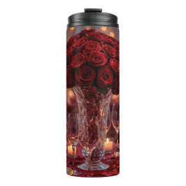 Termo Romantic Red Rose Valentine Insulated