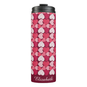 Termo Romántico Rojo Rosa Romántico Romántico Rompecabez