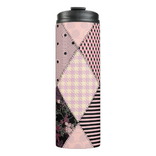 Termo Ropa Interior de Textil: Patrón Antiguo de Parcheo