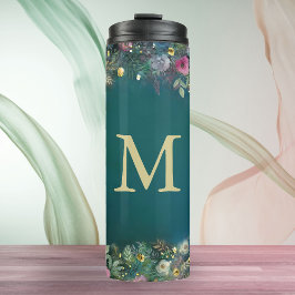 Termo Rosa forestal encantado vegetación Moda de bosques