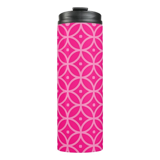 Termo Rosa Fuerte Elegante (Anverso)